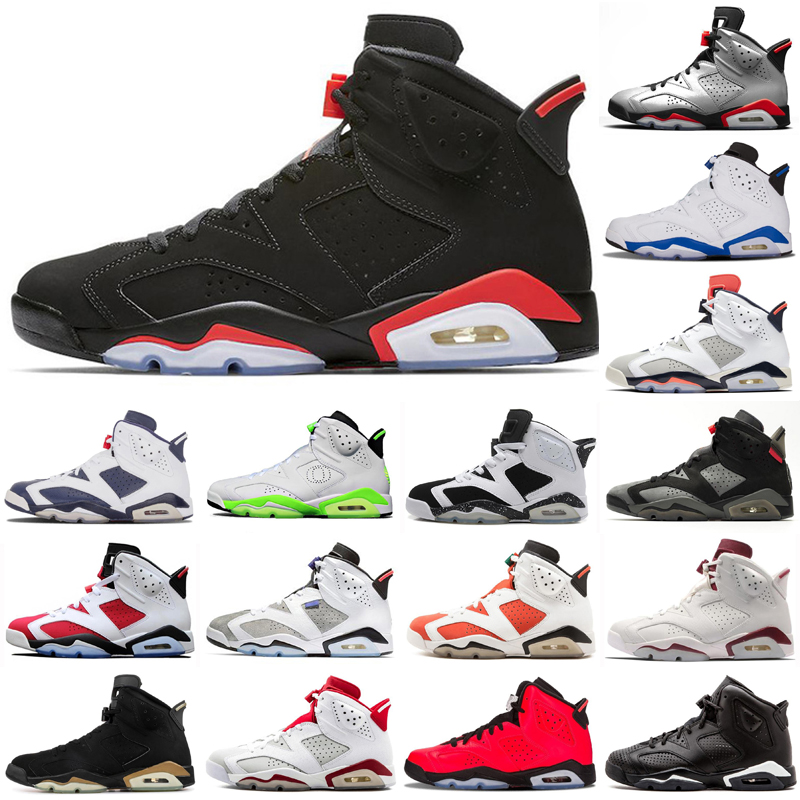 

2021 New Jumpman Women Mens Basketball Shoes 6s Hare 6 Travis Tech Chrome Black Infrared DMP Glow Carmine Gatorade Trainers Sneakers, White;red
