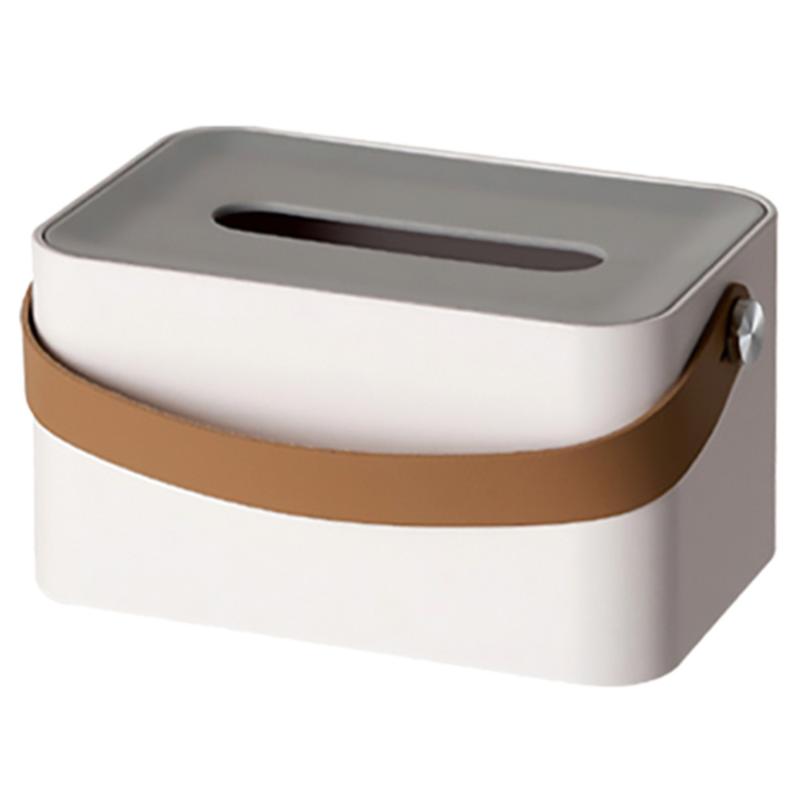 

Paper Extraction Storage Box Paper Towel Dispenser Holder (Square