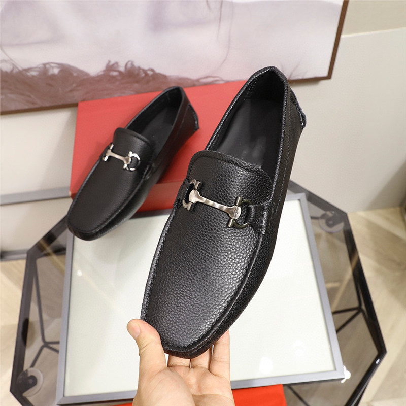 

Suede Leather Men Loafers designer Luxury Dress Shoes Slip On Male Boat Shoe Casual Shoes Man Party Wedding Footwear, Black