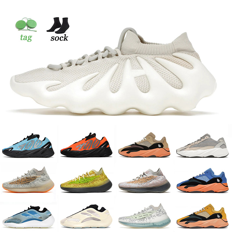 

450 Cloud White Running Shoes Mens Womens 700 Bright Cyan Analog Kyanite 380 Alien Blue Cream Sun Enflame Amber V2 Runner Trainers Sneakers, A63 36-45 azael