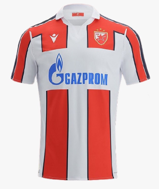 

Classy Red Star Belgrade 21-22 Home soccer Jersey 2021 2022 football shiirts camiseta de fUtbol