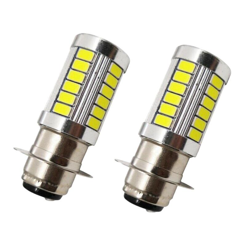 

Car Headlights 2pcs DC 12V H6 5630 33SMD White LED Headlight Motorcycle Fog Light Turn/Brake