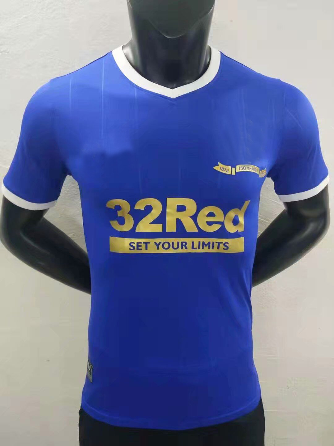 

Player version 21 22 Rangers Glasgow soccer jersey 2021 2022 football shirt CHAMPIONS DEFOE MORELOS KENT ARIBO ARFIELD 150 Years Tight kit, Black;yellow