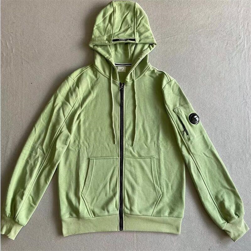 

One lens logo hoodies casual outdoor sweatshirts fashion brand pullover jogging hooded men tracksuit boy jacket black grey green size M-XXL, Black;green