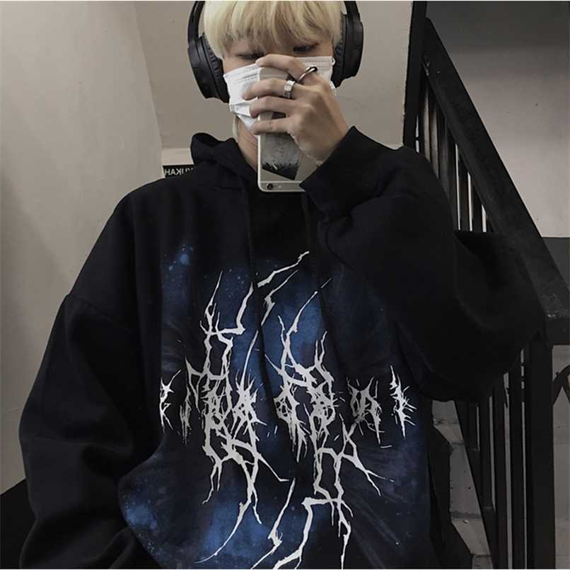 

Gothic Women Sweatshirt Harajuku Loose Tops Punk Women Clothing big Size Hip Hop Streetwear Winter Ulzzang Hooded Sweatshirt 211109