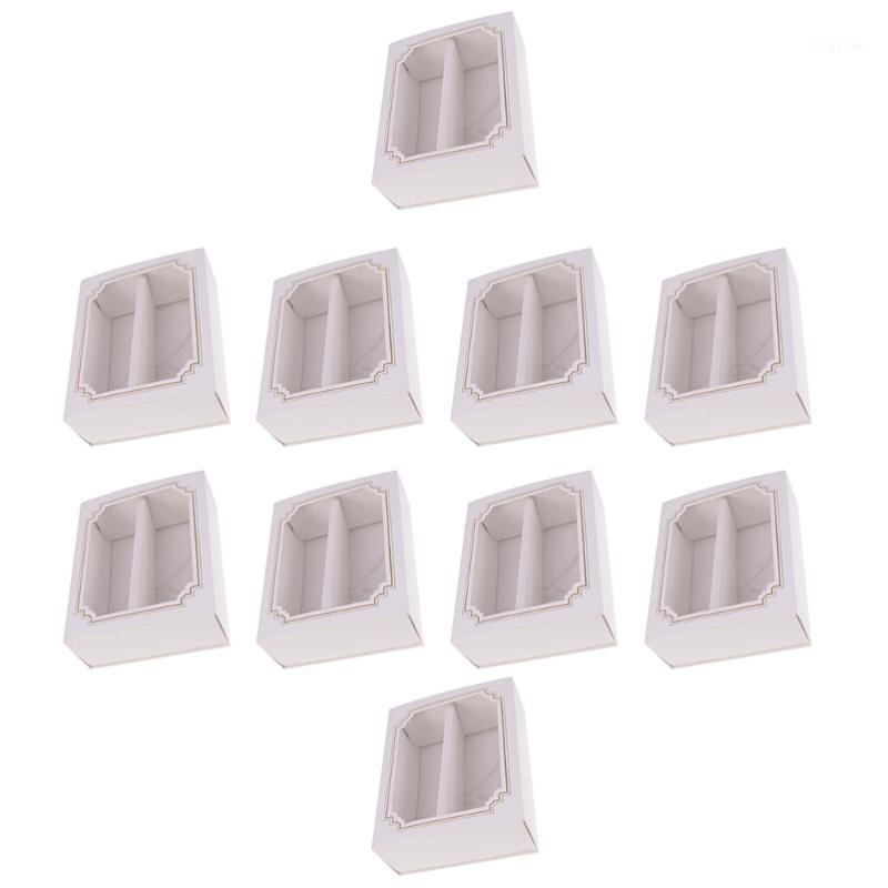 

Gift Wrap 10pcs Bake Box Packaging BoxPaper Packing Wrapping Macaroon