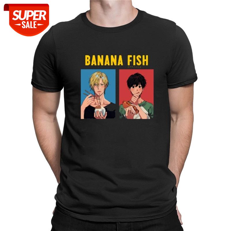 

Banana Fish Anime Best Boy Love Printed Men Women T Shirt 100% Cotton Top Casual O Neck Short Sleeve Unisex Hipster Streetwear #8g6s, White;black