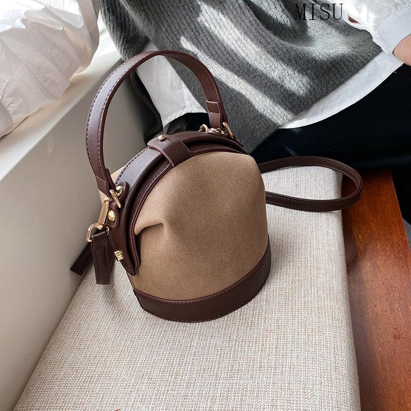 

Shoulder Bags Creative Women Handbags 2021 Patchworkl Winter Purses Trendy Korean Personalized Fabric Crossbody Bag Fashion Green Handbag, Beige