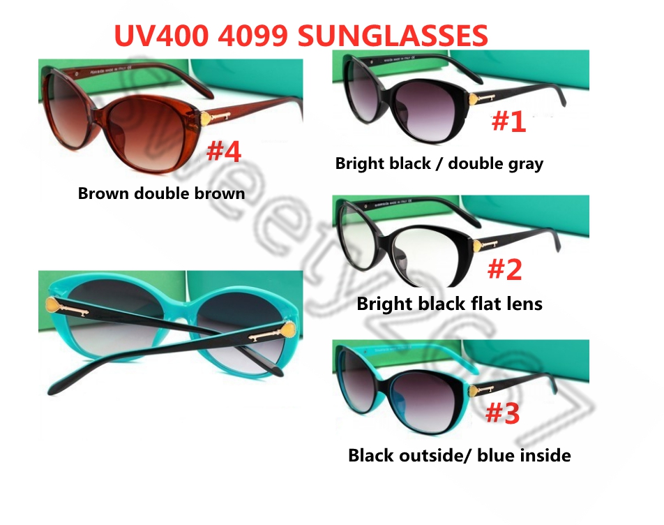 

4099 new unisex sunglasses UV-400 anti-ultraviolet fashion square frame sunglasses full frame vintage glasses