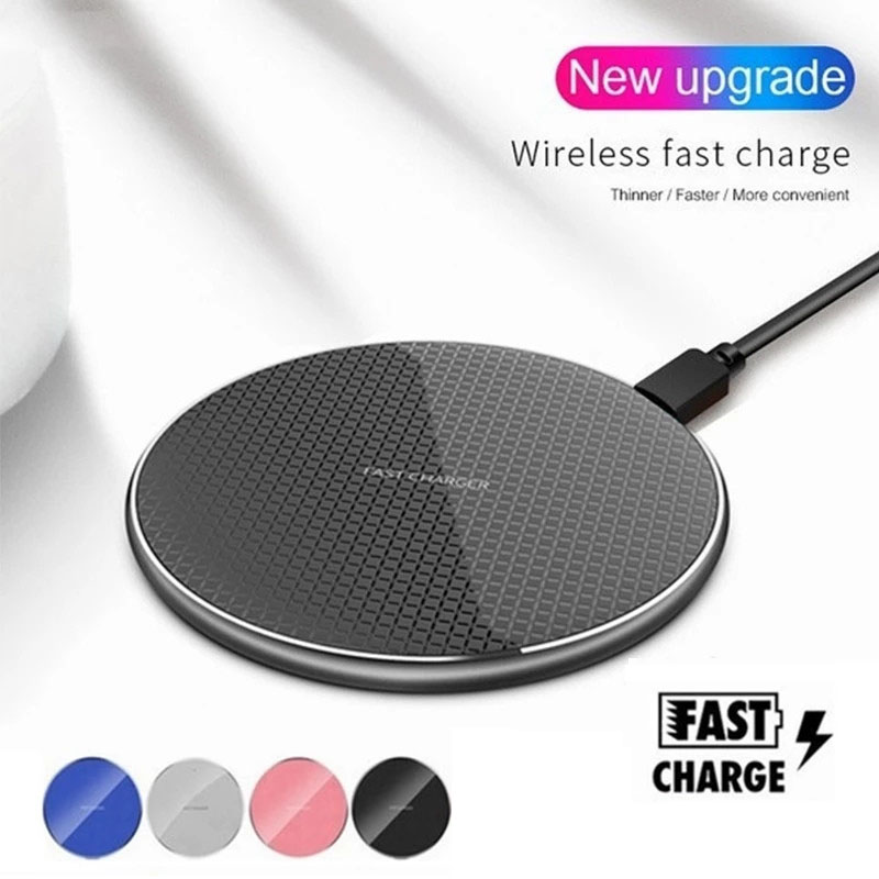 

10W Fast Wireless Charger For iPhone 12 11 Pro Xs Max X Xr Qi Wireless Charging Pad For Samsung For huawei