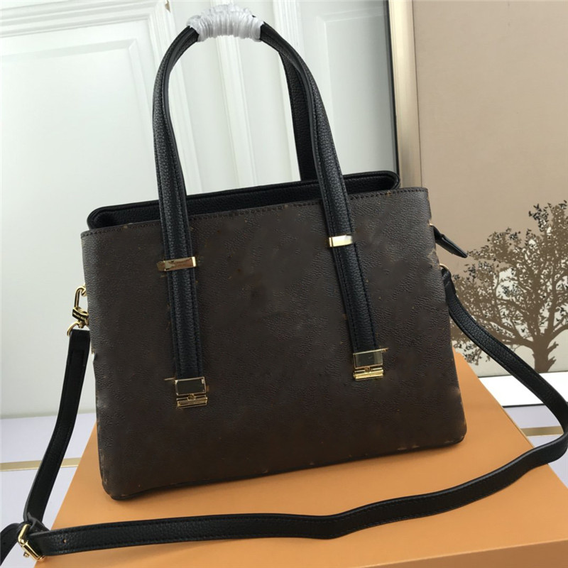

Hot Genuine Leather Womens Shoulder Tote Hand Bag GM Empriente Noir No Longer Available Purse Size:30X21x13 V-058