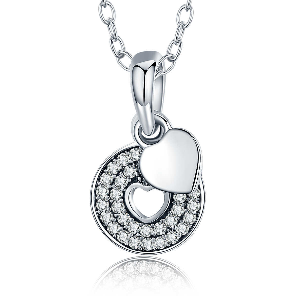 

STN1 New Personality Fashion Square Imitation Pearl Crystal Zircon Necklace DZ X0707