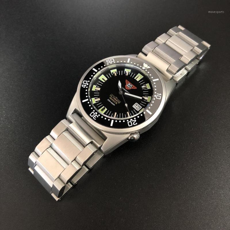 

Waterproof Men Watch Top Brand 1979s Steel Japan NH35 Movement Mechanical Sapphire Relogio Masculino Wristwatches, Multicolor