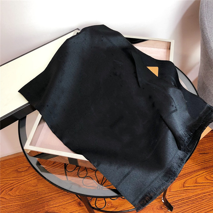 

High quality brand spring and summer scarve Silk Scarf Fashion Man Womens 4 Seasons Shawl Scarfs Scarves Size about 180x70cm 6 Col