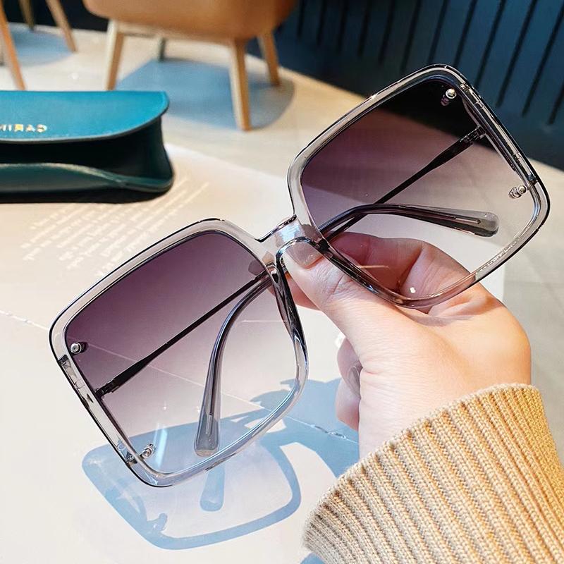 

Sunglasses 2021 Women Big Frame European And American Fashion Glasses Slimming Trend Sunglass