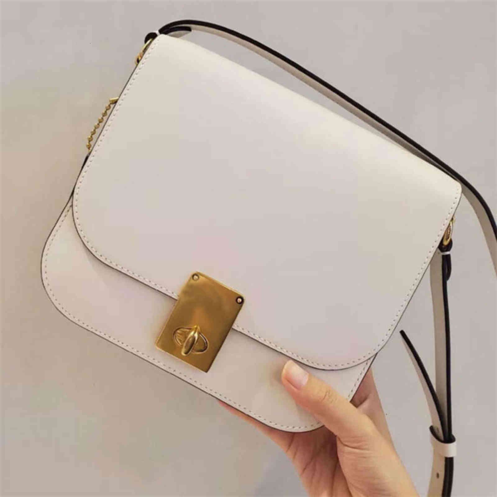 

Luxurys Designers wholesale Leather handbag Bags Women New Fashion Chain Bag BOX package Factory direct sale Hutton Saddle1th, Blue