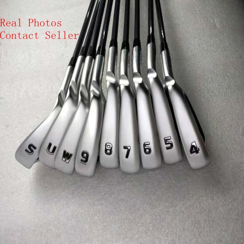

Free 410 Golf Iron Set 4-9SUW R/S/SR Flex Shaft With Head Cover Real Photos Contact Seller