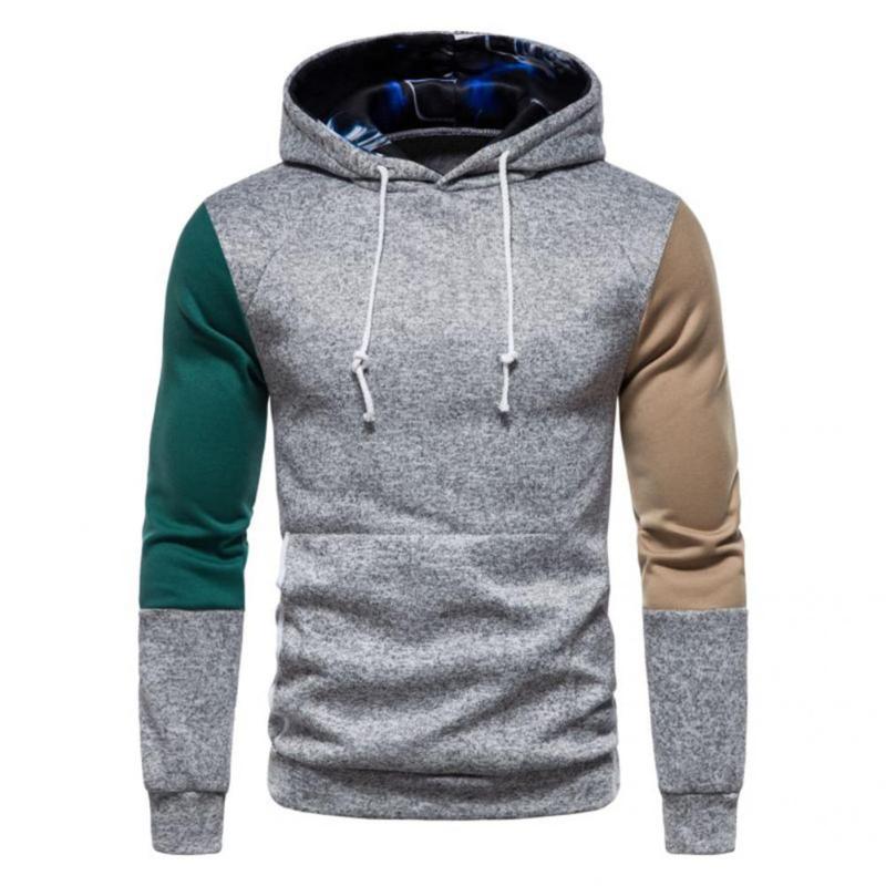 

Men's Hoodies & Sweatshirts Autumn Hoodie Hooded Men Soft Breathable Terrific Fade-less, Black