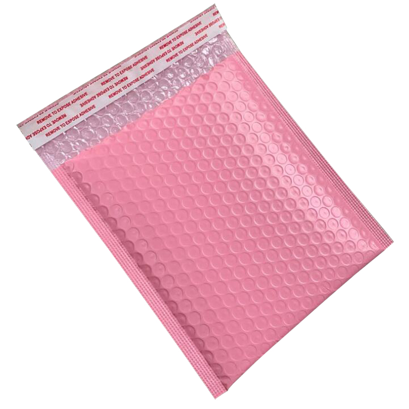 

20*25cm Bubble Cushioning Wrap Envelope Bag Self Seal Mailers Padded Envelopes With Bubbles Mailing Gift Packages Bags Pink