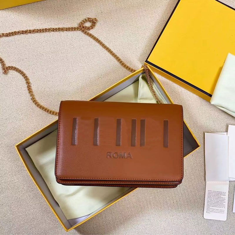 

crossbody bag Chain Handbag Purse Printing Shoulder Bag Cowhide Flap Messenger Bags Internal Credit Card Holder Letter Plain Wallet Multiple Colors Small Handbags