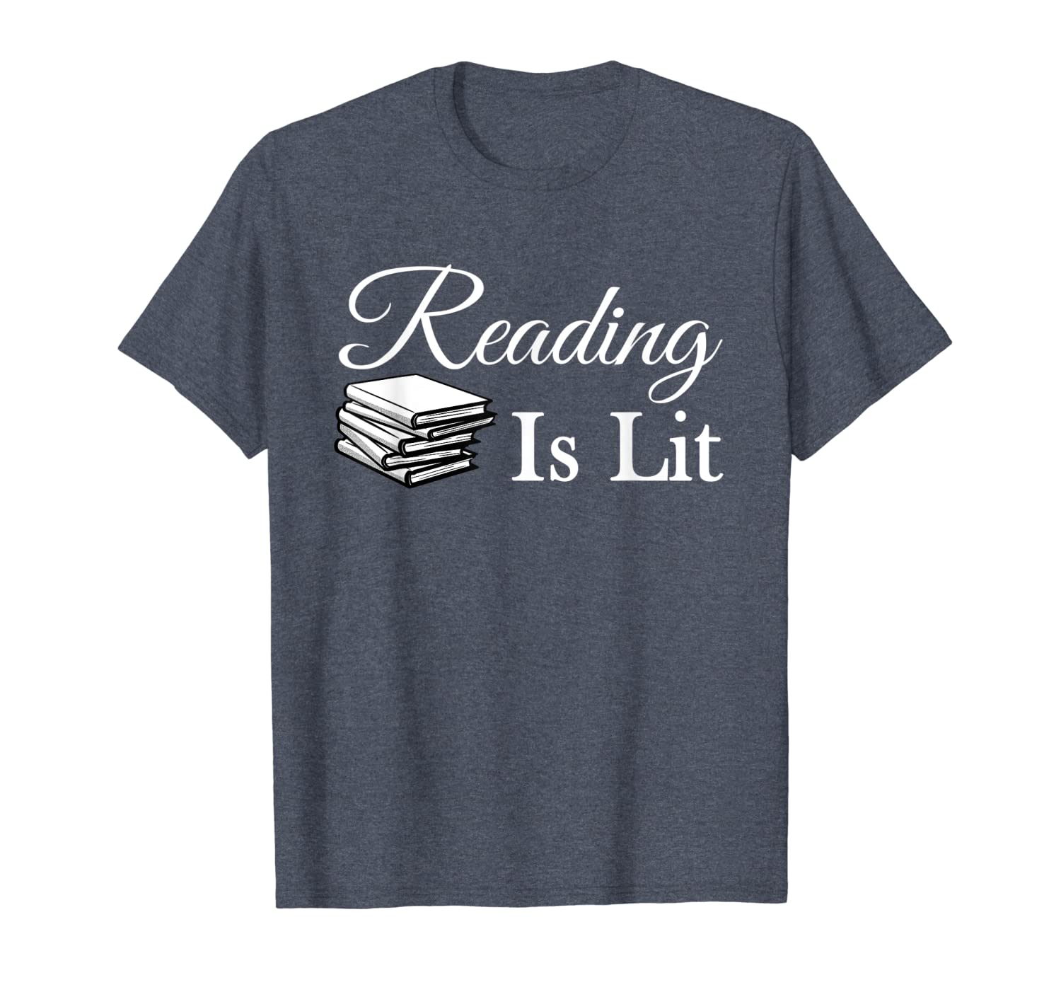 

reading is lit teacher t shirt book nerd shirt, White;black