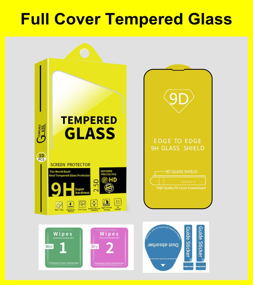 

9H Anti-scratch Premium Screen Protector For iPhone 7 6 8 Plus XR XS 12 13 Mini Pro Max 11 9D Full Coverage Tempered Glass