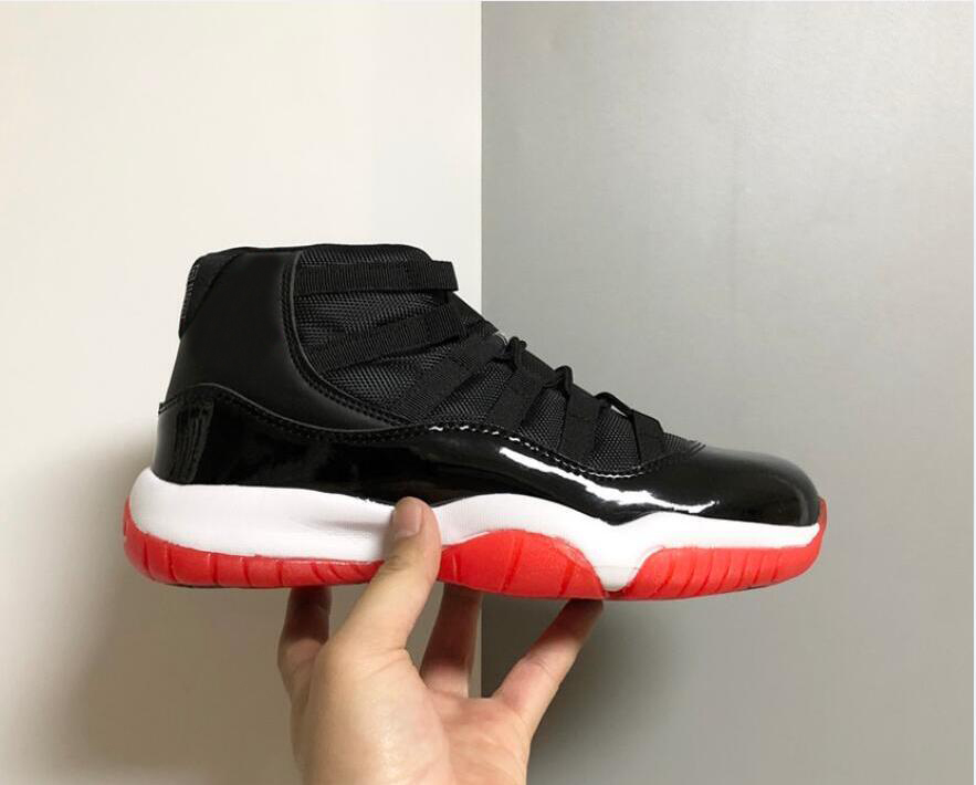 

Basketball Shoes 11 11s 25th Anniversary Mens Women Jumpman Sneakers Trainers University Retro playoffs bred black red white 378037-061