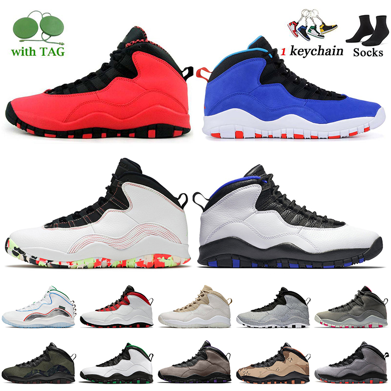 

Jumpman 10 10s Mens Trainers Basketball Shoes Fusion Red Tinker Racer Blue Ember Glow Orlando Cement Wings Seattle Smoke Grey Desert Camo Cool Grey Sports Sneakers, D30 ember glow 40-47