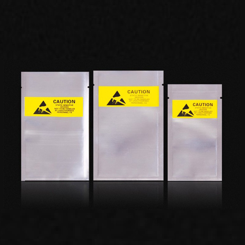 

3000Pcs Various Size Anti-Static Shielding Bag ESD open Top Anti Static Package Bag Waterproof Anti Static Storage Packaging Bag
