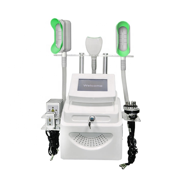 

New 360 Cryolipolysis Slimming Fat Freeze Machine cool Body Shaping Vacuum Liposuction Ultrasonic Cavitation RF Lipolaser Beauty Equipment