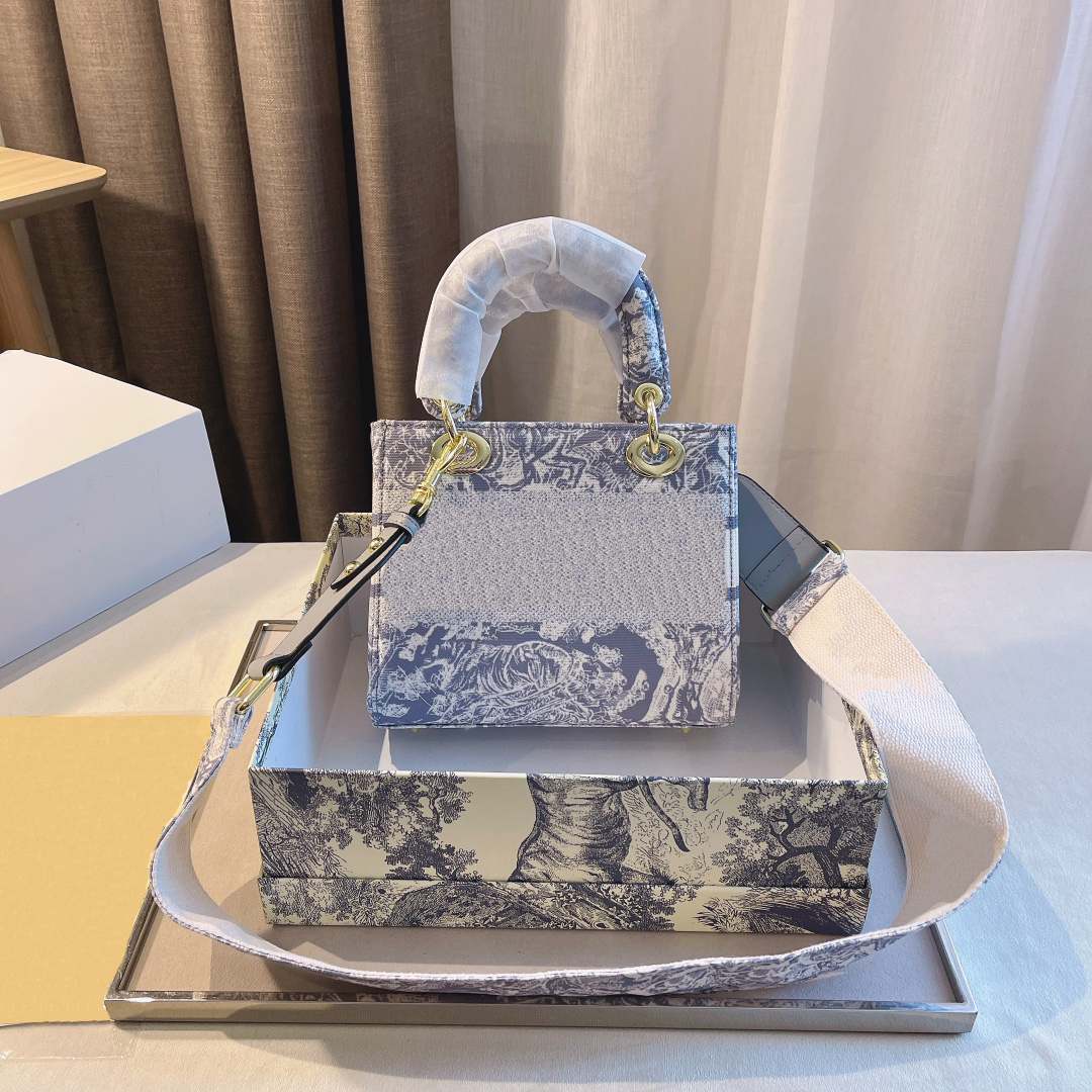 

2021 luxury totes designer handbag women's classic letter print with wide shoulder strap messenger bag fashion women wallet high quality