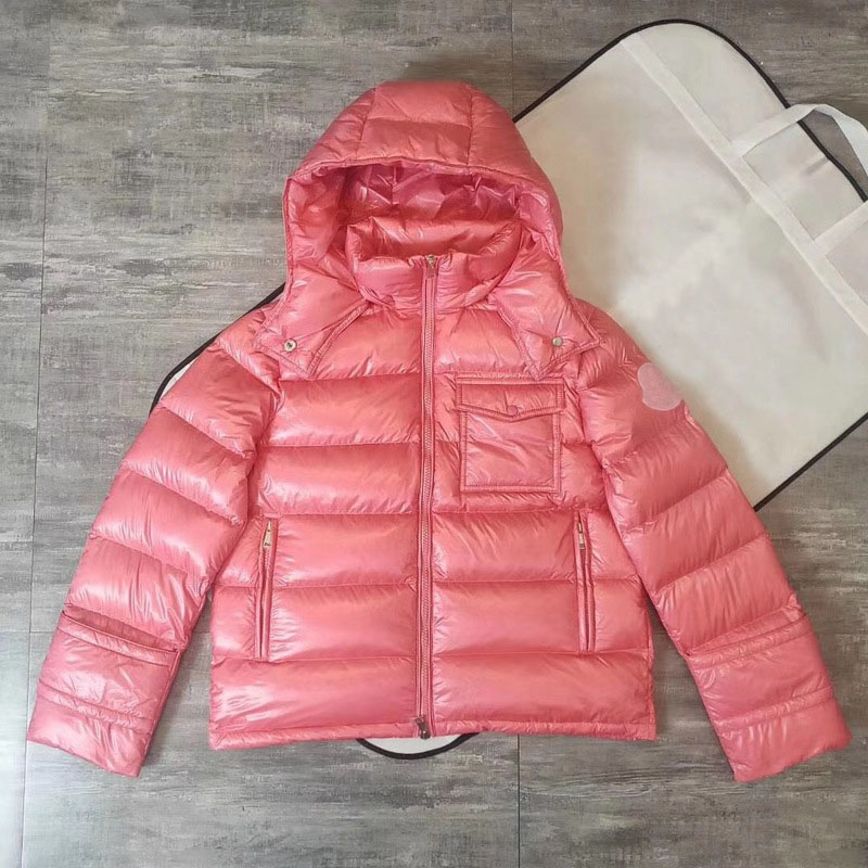 

Top ladies down jacket winter parka coat high quality casual outdoor pink blue black short dress with hood