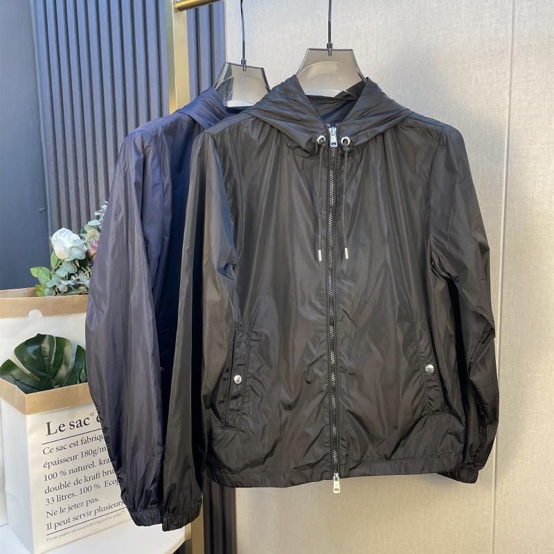 

Men's Jackets And Lightweight Spring Summer Jacket Casual Long Sleeve Hood Coat Classic Clothing That Represents Fashion, Black