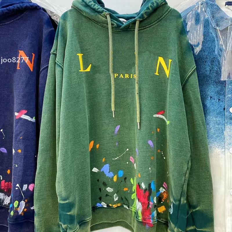 

Men's Hoodies Mens Womens Hoodies Reflective Y32 lanviin splash ink graffiti Long Sleeve Fleece Hoodie Designer Sweatshirt Fashion Solid, No