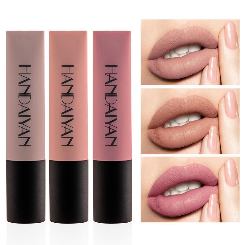 

Sexy Red Matte Velvet Gloss Lip Nude Liquid Lipsticks Waterproof Long Lasting Nonstick Cup Lipgloss Makeup Lip Tint Glaze wzg EB1806