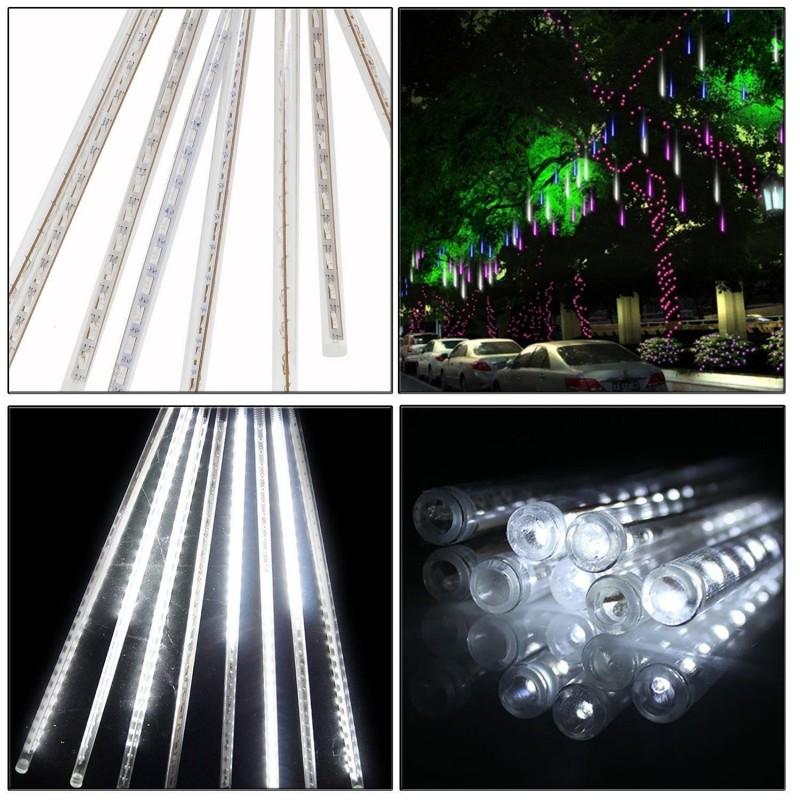 

Multi-color 30CM Meteor Shower Rain Tubes AC110-240V LED Christmas Lights Wedding Party Garden Xmas String Light Outdoor