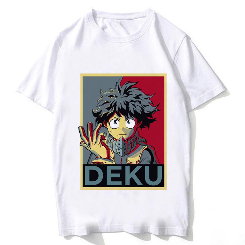 

Men' T-Shirts Funny Boku No Hero Academia T Shirt MEN Anime T-shirt My Short Sleeve Cartoon Deku Man/woman Tops Tee, 1425