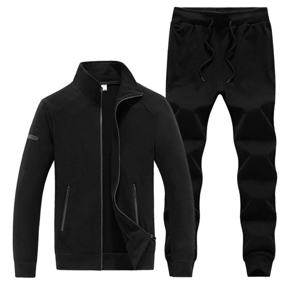 

2021 autumn new sportswear cardigan suit men's wear, Gray