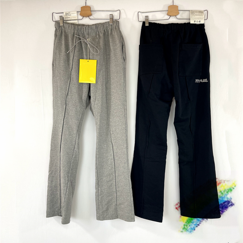 

2021ss Sweatpants Men Women 1 High Quality Drawstring Embroidered Letters Trousers Track, Black
