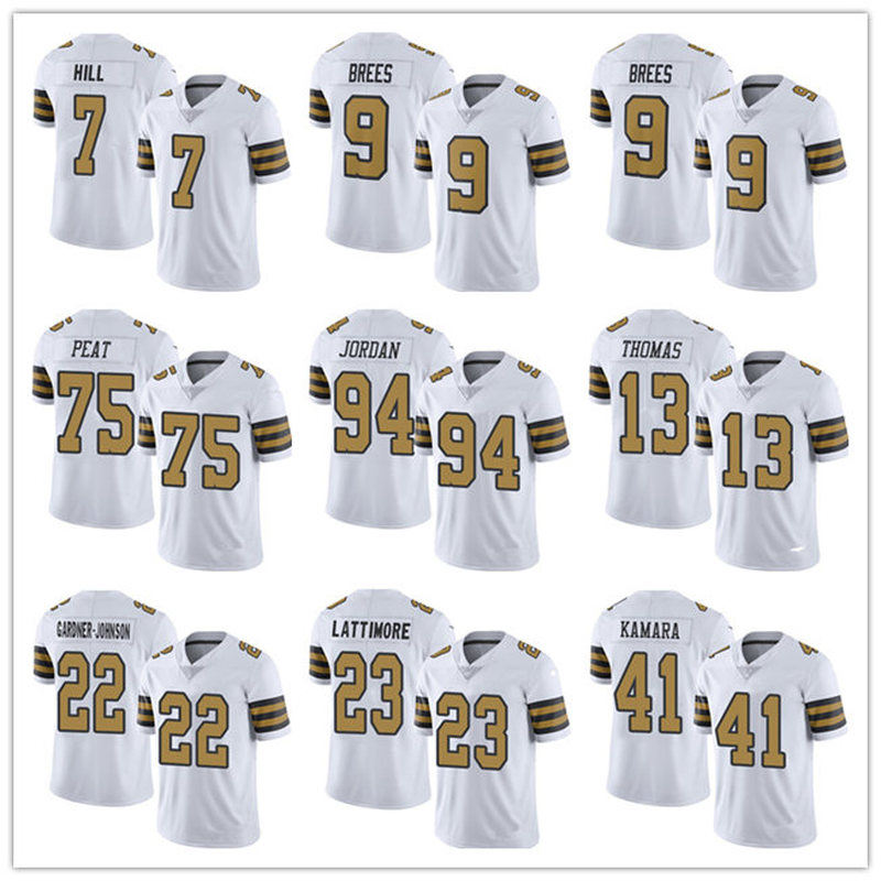

New Orleans''Saints''MEN WOMEN YOUTH Alvin Kamara michael thomas Drew Brees Limited Jersey Football Rush Vapor Untouchable, Black;red