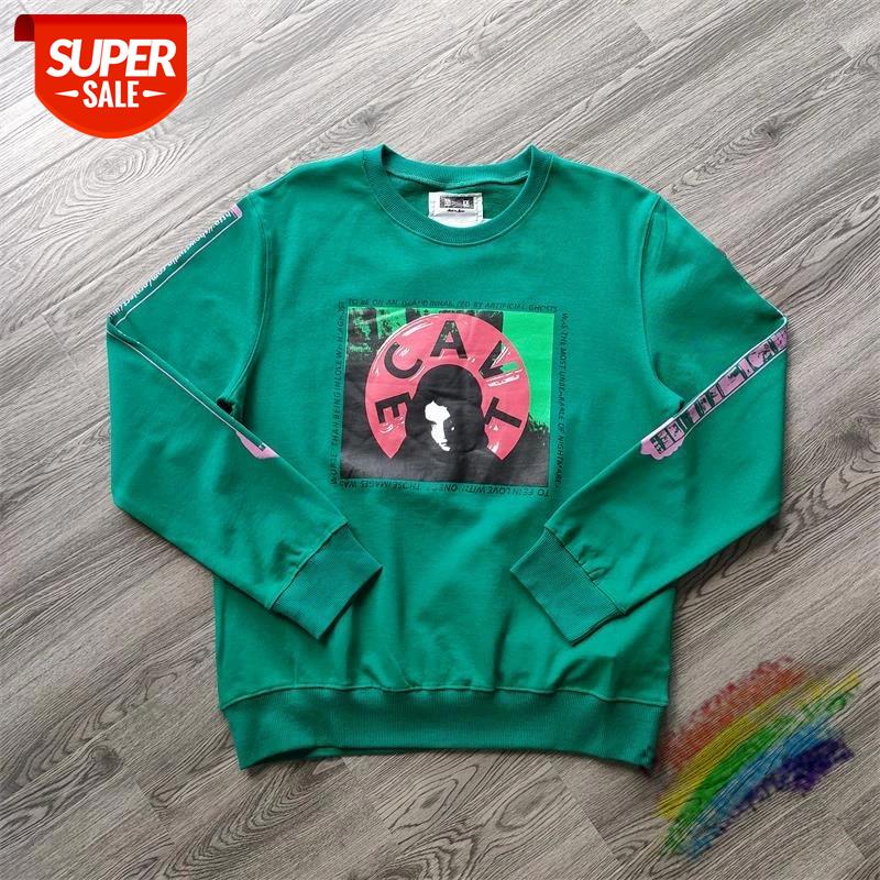 

Green CAVEMPT C.E MACHINE CREW NECK Crewneck Men Woman 1:1 Top Quality W2020FW ashing Sweatshirts Cavempt Hoodies #Io9e, Black