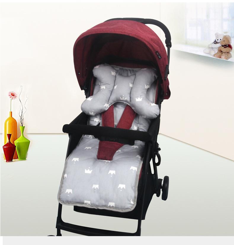

Cotton Soft Cushion Infant Child Cart Mattress Kids Carriage Pram Liner Trolley Accessories Waterproof Baby Stroller Seat Pad1