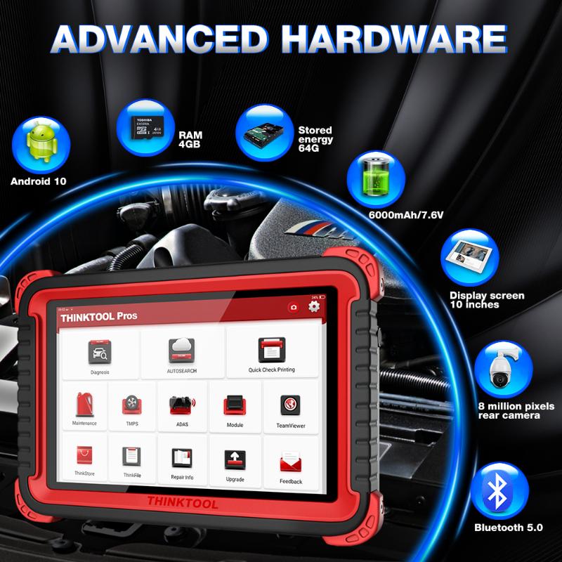 

Code Readers & Scan Tools THINKCAR Thinktool Pros Car OBDII All System Diagnosis 28 Resets 1 OBD2 Diagnostic Tool DHL PK X431