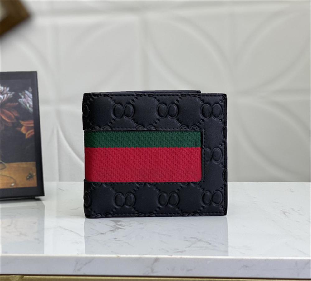 

2021 Fashion Designers Wallets Luxurys Mens Women Leather Bags High Quality Classic Bee Tiger Snake Letters Purses Original Box Digram Card Holder 40882B