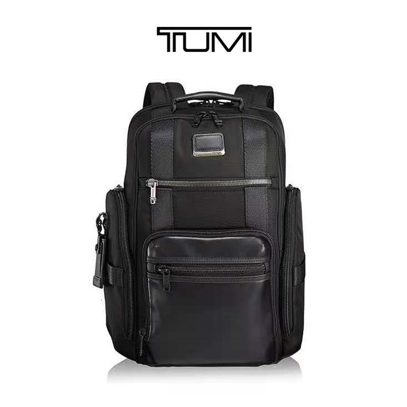

Tumi / tuming alpha Bravo series ballistic nylon multifunctional backpack computer backpack 232389d, Blue