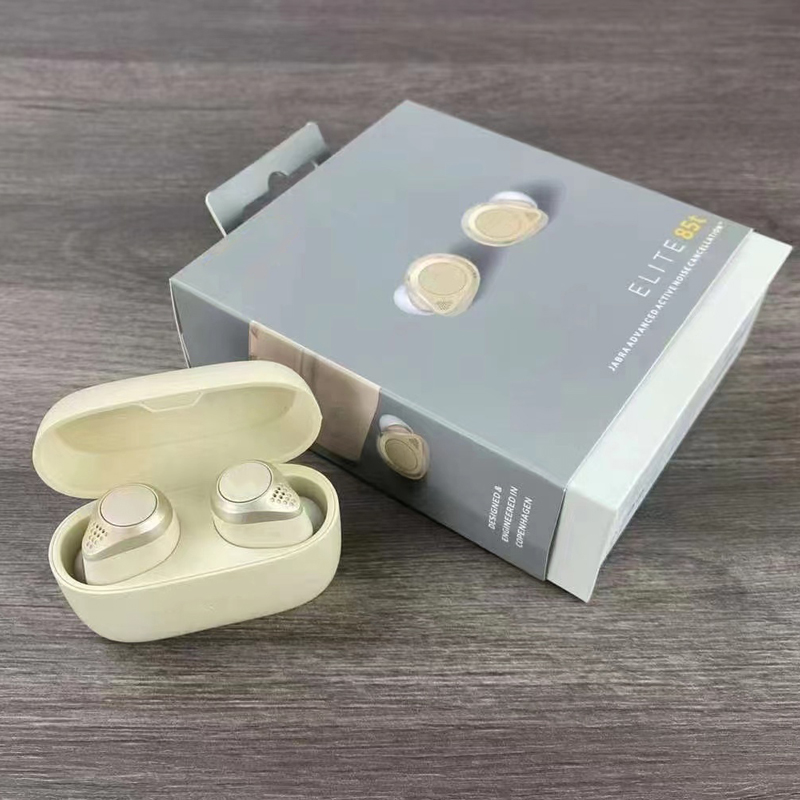 

Elite 85T TWS Bluetooth Headphones Brand Wireless Headset In-Ear Earphones Earbuds with Charging Box 3 Colors, Black