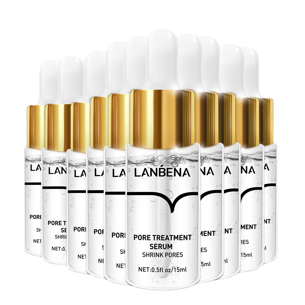

Pore Treatment Serum Essence Shrink Pores Relieve Dryness Oil Control Firming Hydration Repairing Smooth Skin Care 10Pcs