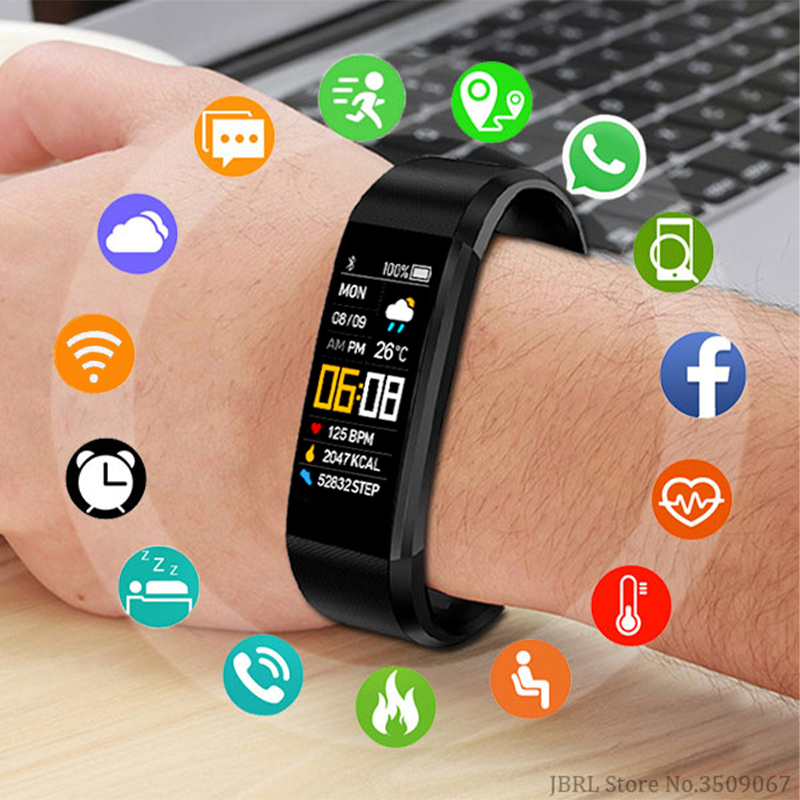 

Top Children Watch Kids Watches For Girls Boys Wrist Watch Child Students Clock Electronic Digital Wristwatch For 6-18 Yearsg, Black with gift