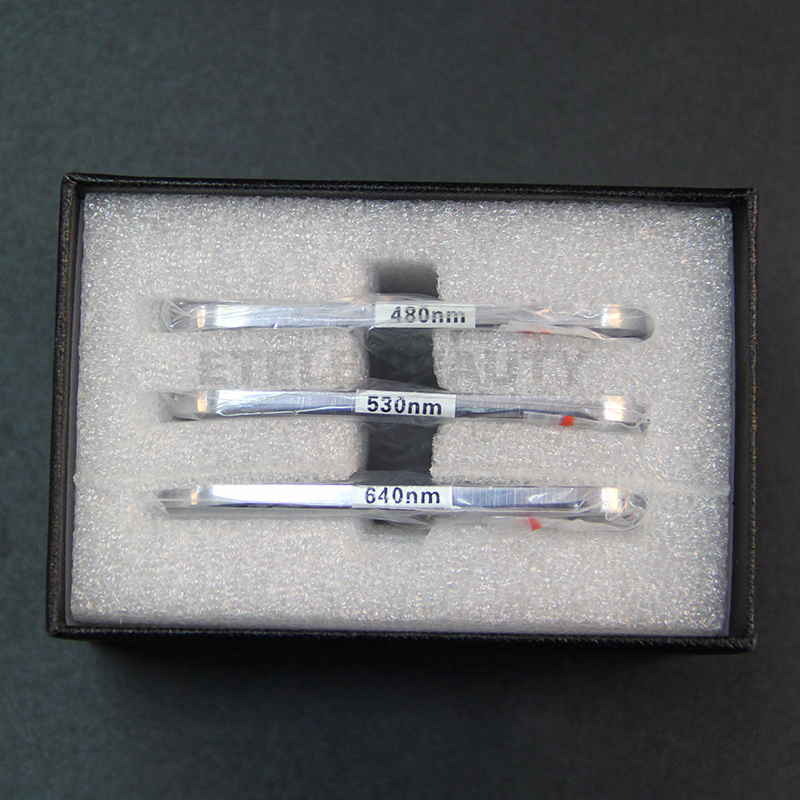 

IPL Spare Part 430nm 480nm 530nm 560nm 590nm 640nm 690nm 750nm spectrum wavelength optional E-Light opt Filter