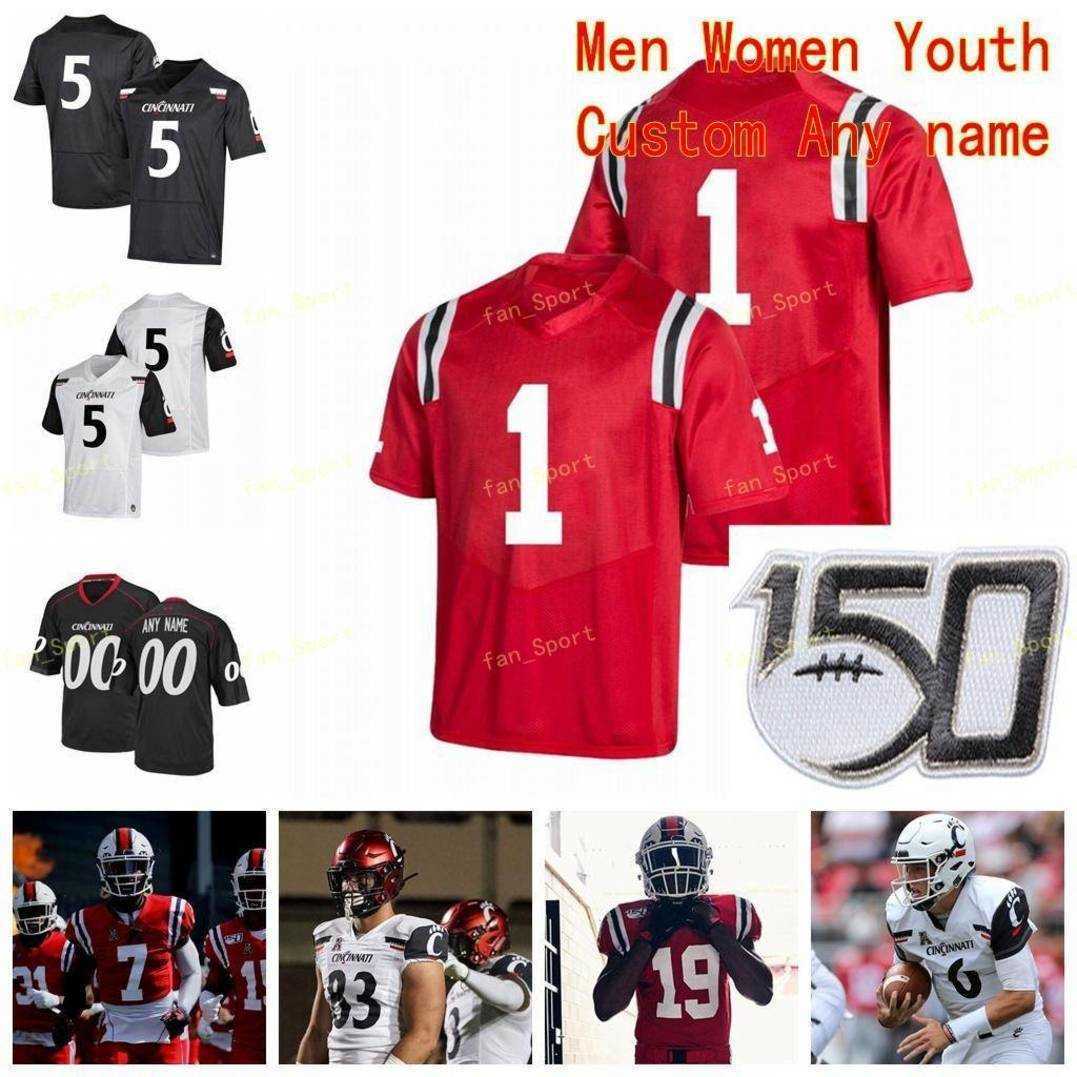 

NCAA College Jerseys Cincinnati Bearcats 60 Jason Kelce 83 Josiah Deguara 85 Thomas Geddis 9 Desmond Ridder Custom Football Stitched, As